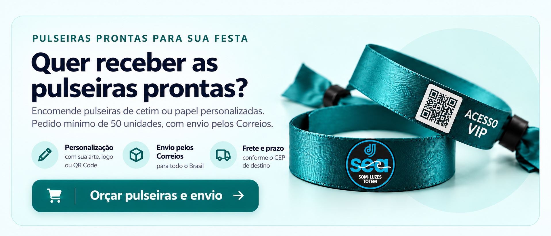 PERSONALIZE SEU EVENTO